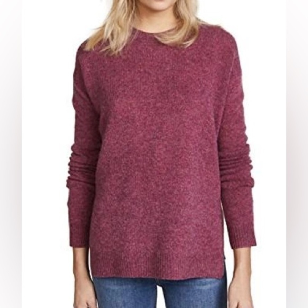 Acne Studios | Deniz Wool Sweater In Pink Melang